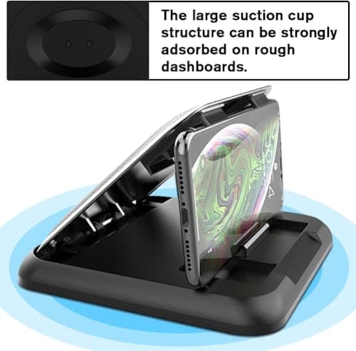 Car Mobile Phone Holder, Rotating Mobile Phone Holder for Car, Universal Car Mobile Phone Holder, Car Dashboard Holder - Image 2