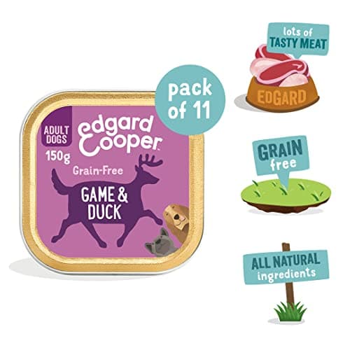 Edgard & Cooper Adult Food Box for Dogs Cereal-Free Food, Healthy Eating, Tasty and Balanced Food, Quality Proteins (Game/Duck, 150g x 11) - Image 4