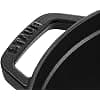 Staub 1102825 Round Casserole Dish 7 QT - Matt Black 28 cm - Image 8