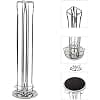 Exzact Coffee Capsule Holder Compatible with Nespresso (40 x Capsules) - Nespresso Classic Coffee Capsule Holders - Rotating Stand - Silver - Image 5