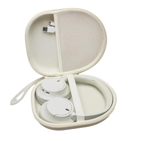 XANAD Sony WH-CH720N Wireless Bluetooth Headset Case for Sony WH-CH720N Beige - Image 3