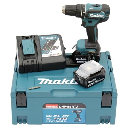 Impact drill 18V LXT (2x5.0 Ah) in MAKPAC - MAKITA DHP485RTJ - Image 2