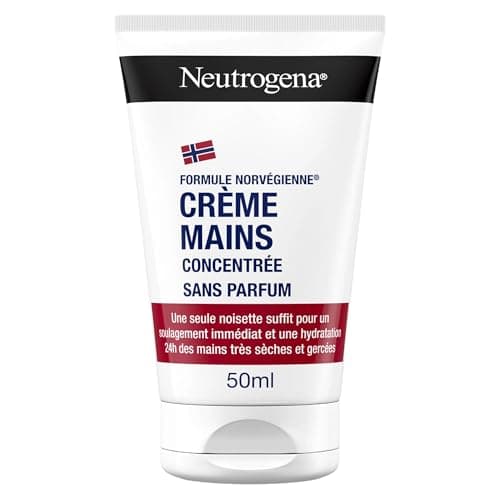 Neutrogena – Crème Mains Concentrée Sans Parfum Formule Norvégienne (tube de 50 ml) – Crème apaisante pour un soulagement immédiat – Crème hydratante 24 h pour mains très sèches et gercées - Image 3