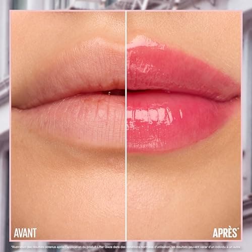 Maybelline New York - Moisturizing Oil Balm - Smooth and shiny lips - Lacquer effect - Enriched with Hyaluronic Acid and Cherry Extract - Lifter Glaze - Shade : 007 Berry Haze - Image 5
