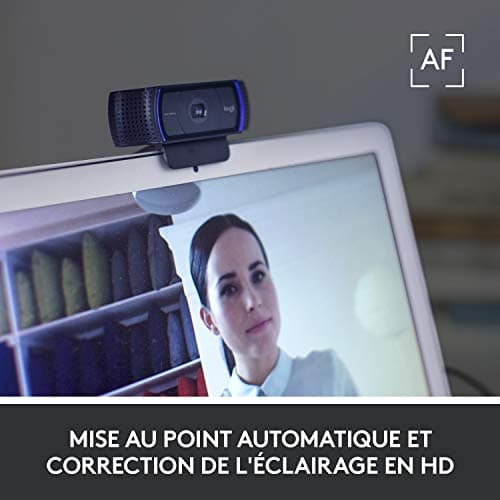 Logitech C920s HD Pro Webcam Streaming, Full HD 1080p/30fps, Video Calls, Clear Audio, Auto Light Correction, Protection Shutter, Skype, Zoom, Camera PC/Mac/Laptop/Tablet/XBox - Image 6