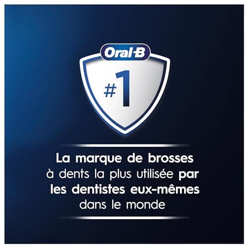 Oral-B Vitality Pro Brosse A Dents Electrique, Pour Adultes, Modes De Nettoyage Avec Sensibilité Plus, 1 Brossette De Rechange, 1 Chargeur, Violette - Image 8