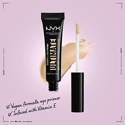NYX Professional Makeup Ultimate Shadow & Liner Primer, Infused with Vitamin E, Vegan Formula, Shade : Medium - Image 4