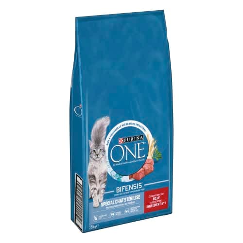 PURINA ONE | Benefits | Sterilized Adult Cat Special | Strengthens the immune system, improves microbiome balance and helps maintain a healthy urinary system | Beef | Bag | 7.5 kg - Image 4