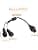 christmas lights splitter connector splitter cable 1 to 2 Y-shaped connectors two pin for christmas string lights, icicles, netting, curtain, globe g40, garland - Image 3