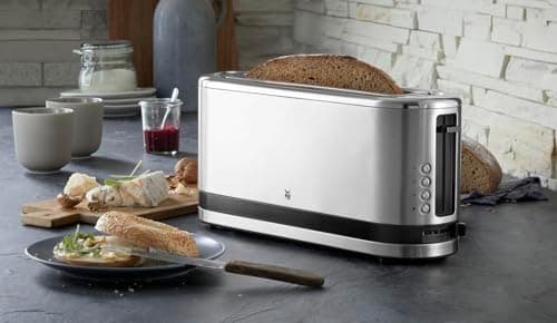WMF KITCHENMINIS 0414120011 Bread Toast, 1 Extra Long Slot, 7 Burning Levels, 4 Functions, High Quality Cromargan Stainless Steel, 900 W, - Image 3