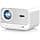 JBL 16W Sound, Yaber Video Projector Auto Focus, Portable WiFi6 Bluetooth Short Throw Projector, Outdoor Native 1080P Overhead Projector, HDMI/USB - White - Image 2