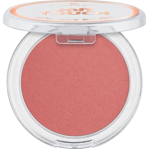 essence soft TOUCH BOUNCY BLUSH 10 antique bloom, blush cream-to-powder, teinte bois de rose vintage au caractère nude, fini mat, texture soin, 5g - Image 2