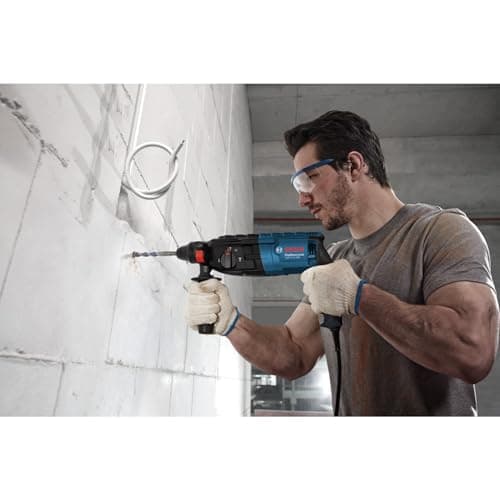 Bosch Professional Perforator GBH 240 (with SDS plus, 790 W, including auxiliary handle, depth stop 210 mm, transport case) - Image 4