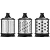 KitchenAid 5KSMEMVSC Grater Accessory - 3 Pieces of Graters for Vegetables, Cheese and More - Quick Slicer - Stainless Steel - Image 3