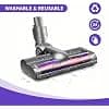 Quick Release Cleaning Head For Dyson V6 DC58 DC59 DC62 DC72 DC74 SV04 SV06 SV09 Animal Absolute Models Hard Wood Carpet Roller Brush - Image 6