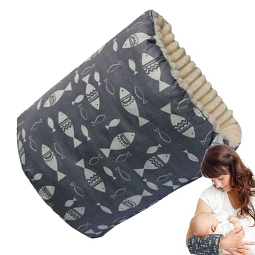 Coussin d'allaitement confortable | Oreiller d'allaitement lavable et confortable avec trou de bras pour l'allaitement et le biberon, voyage, maman - Image 7