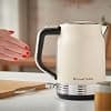 Russell Hobbs Hanley Electric Kettle [1.7 L, 2400 W] (Vintage Jasmine Design, Stainless Steel, Energy Saving, Push Button Lid, Water Level, 360° Base, Cord Storage) 28640-70 - Image 5