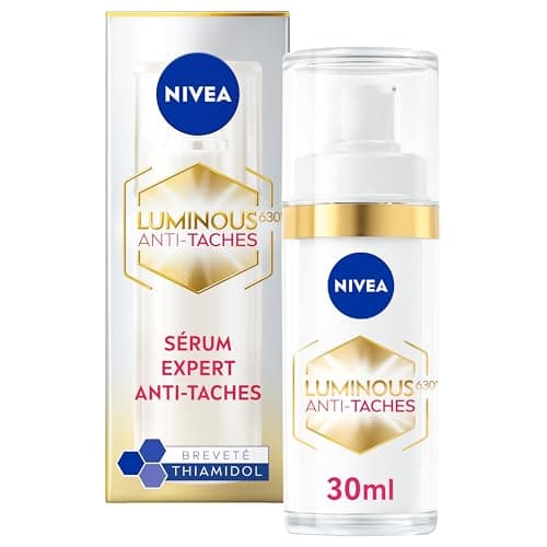 NIVEA Luminous 630 Sérum Correcteur (1 x 30 ml), soin visage anti taches pigmentaires au Thiamidol & Acide Hyaluronique, soin femme anti taches, crème hydratante visage - Image 3