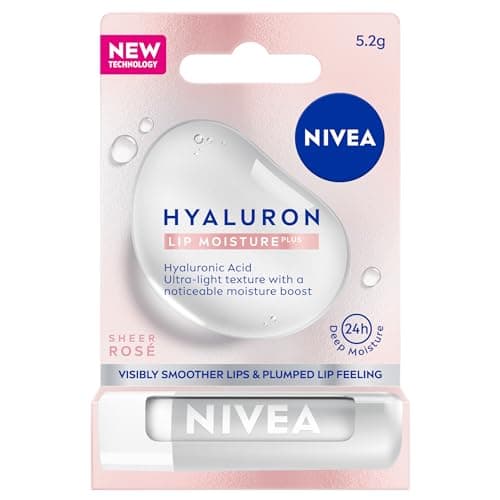NIVEA Hyaluron Lip Moisture Plus Rose Baume à lèvres hydratant 5,2 g - Image 3