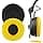 GEEKRIA QuickFit Replacement Earpads Earpads for Sennheiser HD25, HD25-II, HD25SP, HD25SP-II, Limited Edition 75th Anniversary Headphones (Yellow) - Image 2