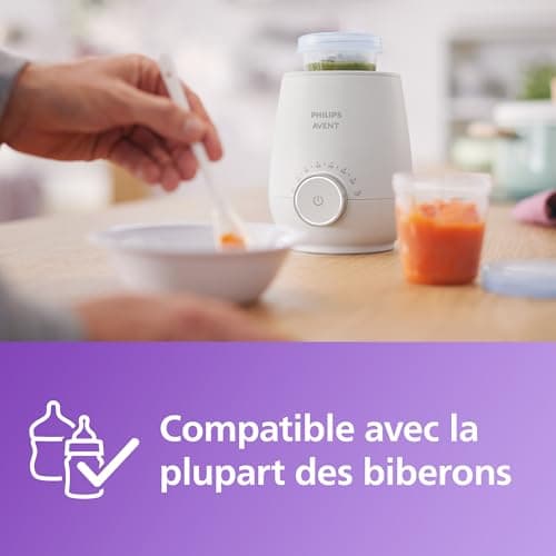 Philips Avent Premium Quick Bottle Warmer with Intelligent Temperature Control, Water Bath Technology, Automatic Shut-off, Model SCF358/00 - Image 7