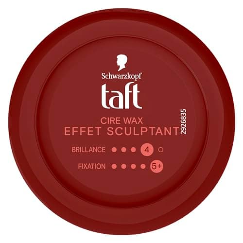 Schwarzkopf - Taft - Wax Wax - Men's Hair Wax - Sculpting Effect - Strong Hold - Long Lasting - 24h Hold - Styling Hair - 75ml Pot - Image 3