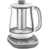 Tefal BJ551B10 Tastea Tea Maker, 8 Temperature Settings, 1.5L Capacity, Removable Stainless Steel Tea Basket, Keep Warm, Durable Glass Body, Grey/White - Image 2