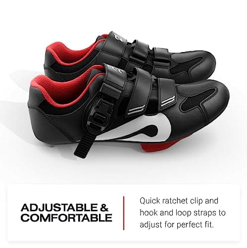 Peloton Chaussures de Cyclisme pour vélo + avec Crampons compatibles Delta - Image 6