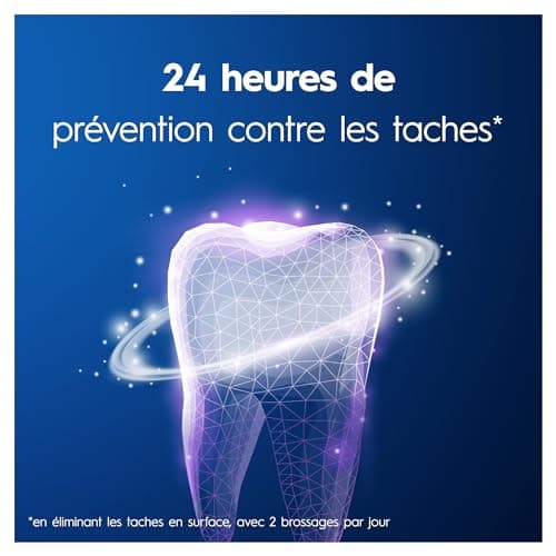 Oral-B Glamorous 3D White Advanced Luxury Perfection Against Surface Spots, Designed For Advanced Teeth Brushing, Sweet Mint Arome, Pack Of 150 ml - Image 4