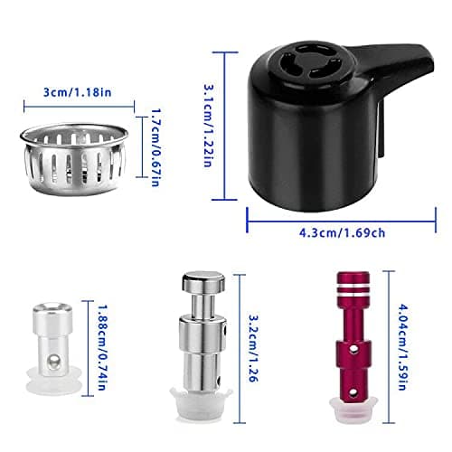 Steam Release Handle, Replacement Parts with Anti-Lock Shield for Instant Pot Duo/Duo Plus 3, 5, 6 and 8 Quartz, Instant Pot Smart WiFi (6 Qt) (DUO) - Image 3