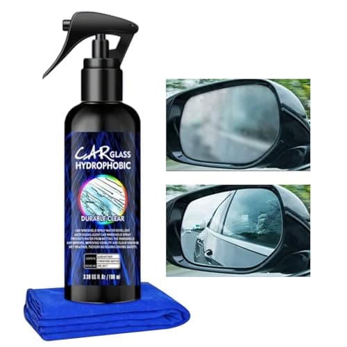 Nettoyant Dégraissant Vitres Voiture,Spray 100ml Décapant Film Gras Pare-brise Voiture - Polish Automobile Nettoyage Polissage Meubles Pneus Phares Rétroviseurs Camping-cars - Image 2