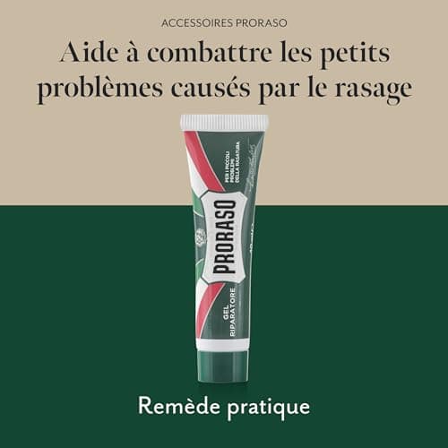 Proraso | Aftershave Repair Gel (10ml) – Transparent Gel for Anti-Bleeding Against Razor Cuts – Made in Italy - Image 4