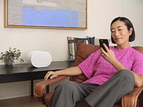 Sonos Era 300 | Enceinte Intelligente pour l'audio Spatial avec Wi-FI, Bluetooth, Compatible avec Amazon Alexa, Dolby Atmos - Blanc - Image 6