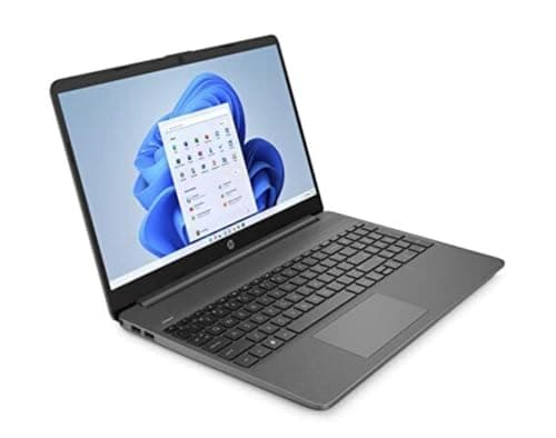 HP Laptop 15s-fq0002sf Laptop 15.6" FHD (Intel Celeron, 4GB RAM, 128GB SSD, AZERTY, Windows 11 Home in S Mode) Slate Grey, Microsoft 365 Personal Included for 1 Year - Image 2