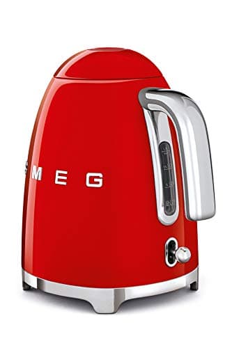 Smeg, KLF03RDEU Electric Kettle 1.7 L, Washable Anti-Limescale Filter, Automatic Safety Shutdown, Water Level Indicator, Non-slip Base, Cord Range, Power 2400 W, Red - Image 3