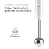 Braun MultiQuick 1 MQ10.201MWH, Lightweight Blender with EasyTwist Technology, 1 Speed Hand Blender, 350 ml Chopper and 600 ml Beaker Included, 450 W, White - Image 7