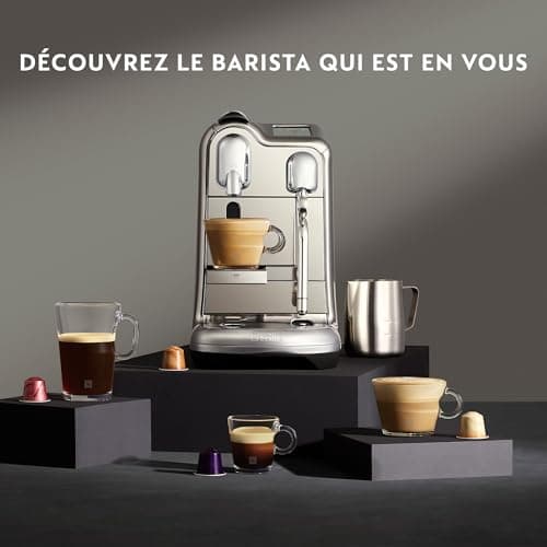 Nespresso Creatista Pro Coffee Maker, SNE900BSS by Stainless Steel, Sage Appliances - Image 6
