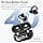 TOZO OpenEarRing Wireless Bluetooth Earphones Bluetooth 5.4 Ultralight Earphones with Noise Reduction Origx Acoustic EQs 40H Adjustment LED Display USB Type C IPX5 Black - Image 6
