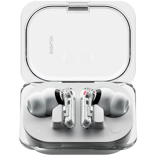 Nothing Ear (a) Wireless Bluetooth Earphones with ChatGPT Integration, Active Noise Reduction, Bass Enhance Algorithm and Up to 42.5 Hours of Listening - White - Image 2
