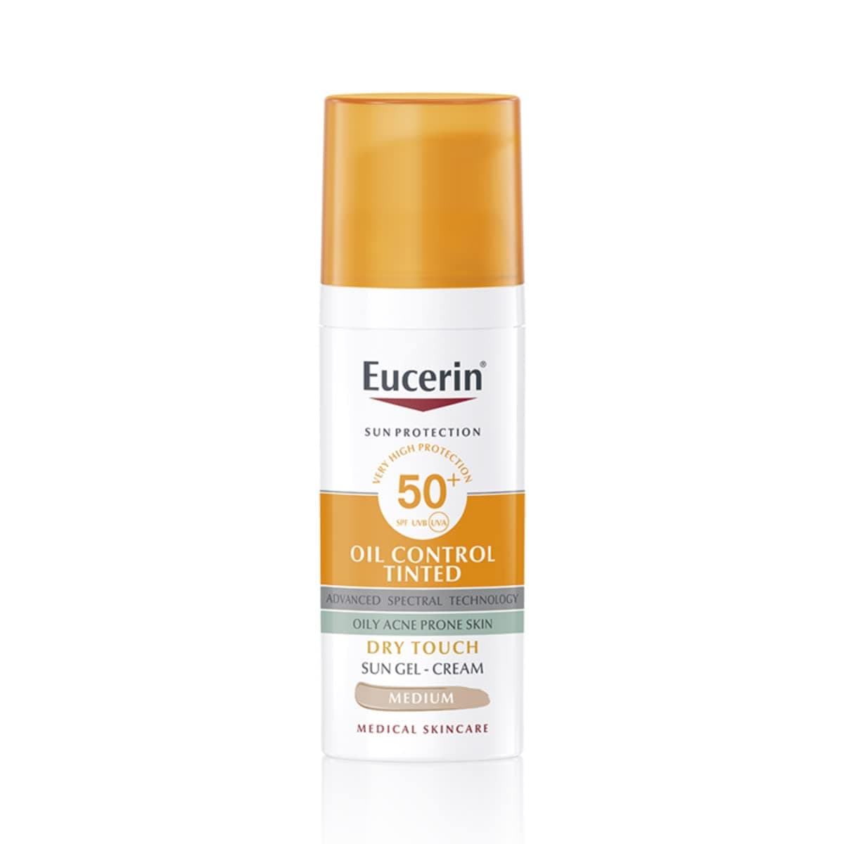Eucerin Sun Oil Control Gel-Crème teintée SPF50+ - Medium - Image 3