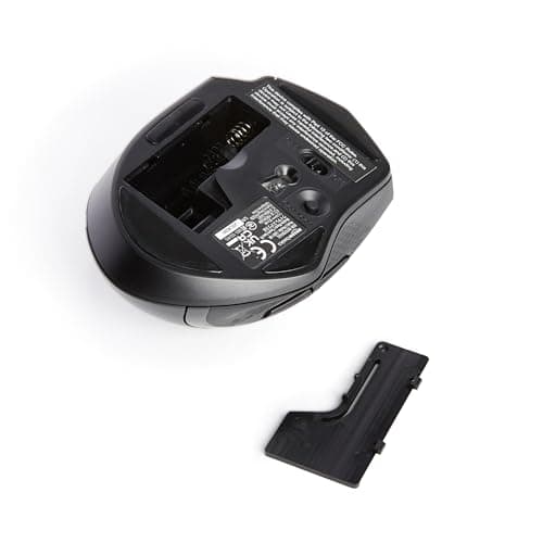 Amazon Basics Ergonomic Wireless Mouse - Adjustable DPI - Black - Image 5