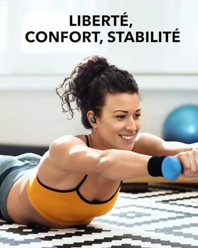 Soundcore Anker Sport X20 Wireless Bluetooth Earbuds, Rotating and Extendable Hooks, Noise Cancelling, IP68 Waterproof, Long Lifespan, Earphones for the Gym - Image 4