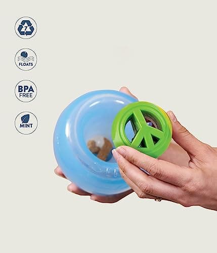 Planet Dog Jeu d'intelligence pour Chien Snoop - Distributeur de friandises - en Orbee-Tuff - Bleu - L - Image 7