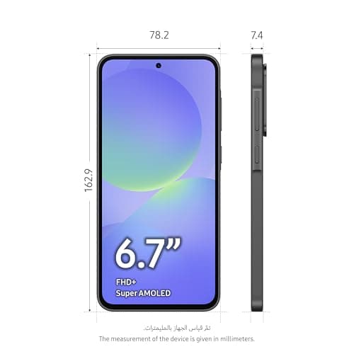 Samsung (A366 Galaxy A36 Dual 5G 256GB 8GB RAM (Awesome) Black - Image 4