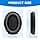 AK Bose QuietComfort 35 & QC 35 II Replacement Earpads with Soft Leather and Acoustic Foam for Bose QC 35II/35/15 QC2/AE2 - Image 4