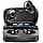 Wireless Earphones, Bluetooth 5.0 Intra Earphone 156H Playtime Stereo Earphone with Mic, IPX7 Waterproof Quick Charge Headset with USB-C LCD Charging Case for i Phone Samsung Android - Image 3