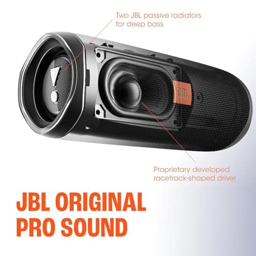 Haut-parleurs Bluetooth Portables JBL FLIP5BLK 4800 mAh 20W Noir 20 W - Image 4