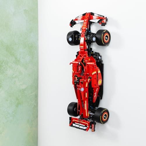 Wall Mount Compatible with Lego F1 Technic Ferrari SF-24 42207 - Made in the UK - Car Not Included - Screws and Plugs Included - Image 2