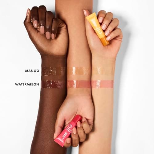 e.l.f. Squeeze Me More Lip Balm Duo Lot de 2 teintes exclusives pour une couleur brillante, formule nourrissante et hydratante, produit végétalien et non testé sur les animaux - Image 5
