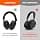 WC ShellZ XM5 - Protective Outer Shell for Headphones and Headband for Sony WH1000XM5 Made by Wicked Cushions | Made of Premium Silicone | Black - Image 3